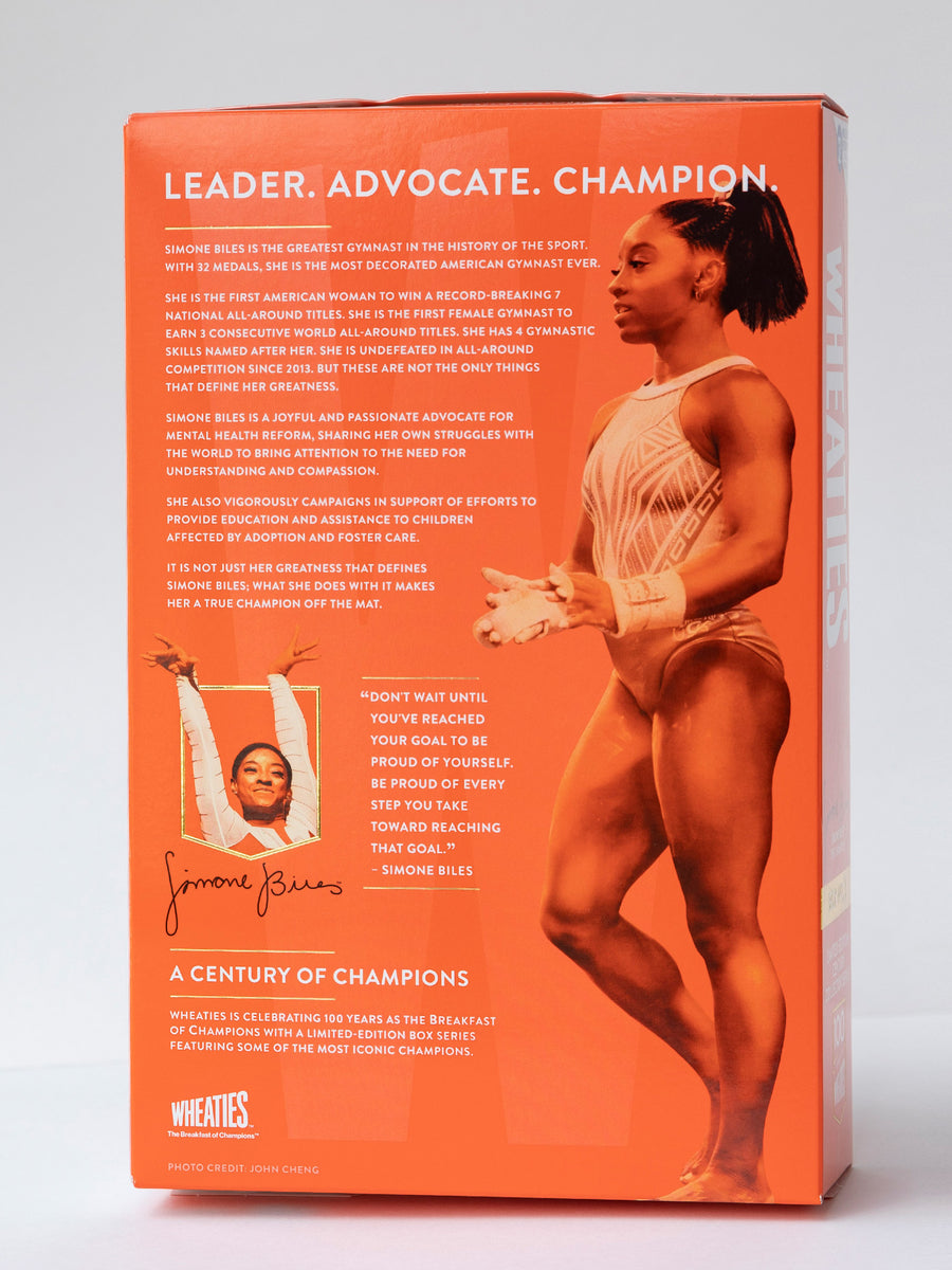 Wheaties Century Collection Gold Box #3: Simone Biles – Wheaties Shop