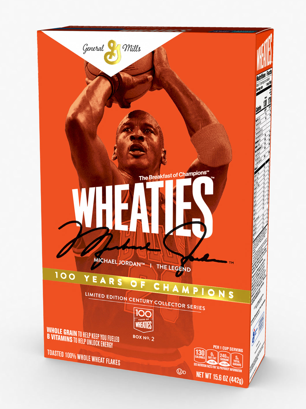 Wheaties Century Collection Gold Box #2: Michael Jordan